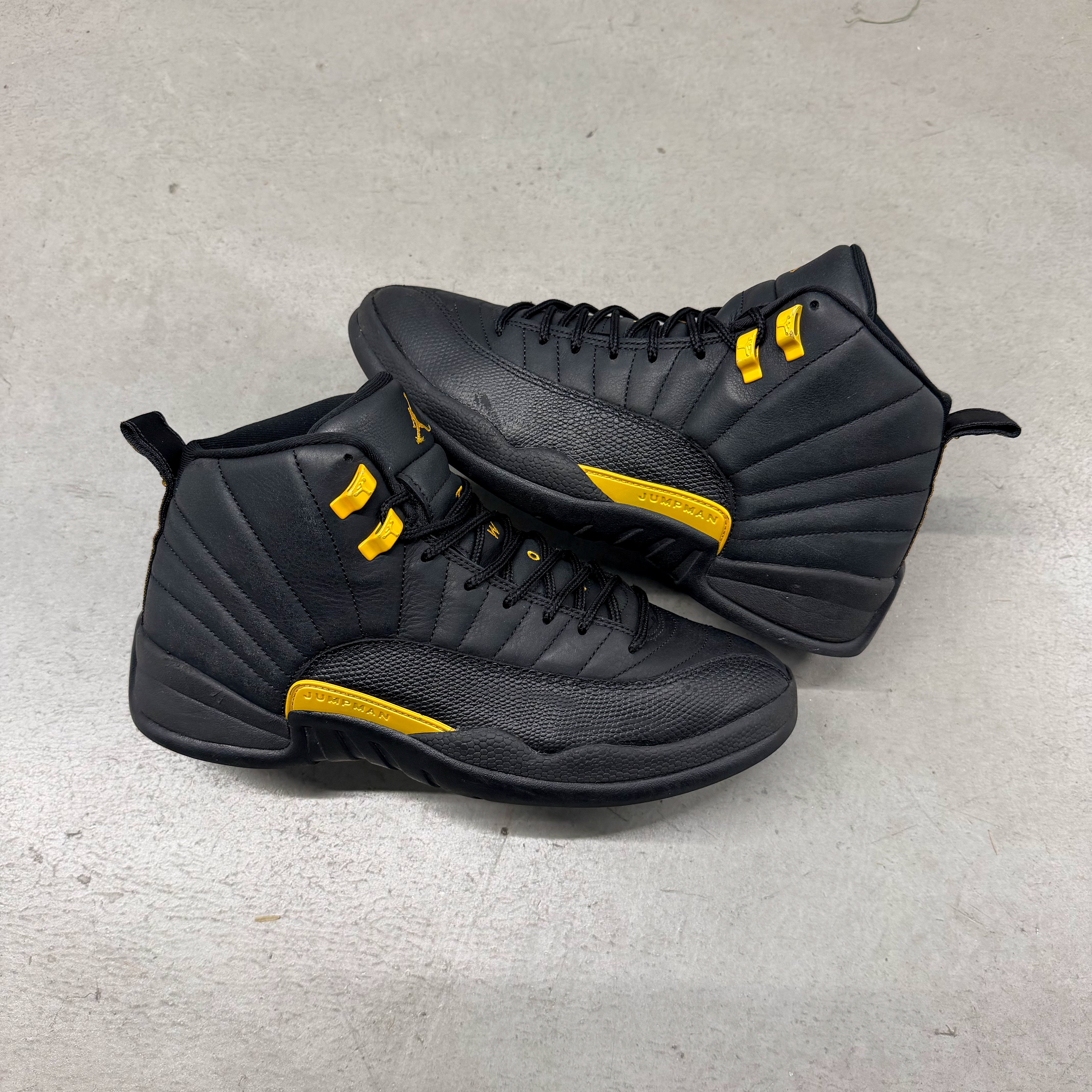 AIR JORDAN 12 ‘BLACK TAXI’ SIZE 10