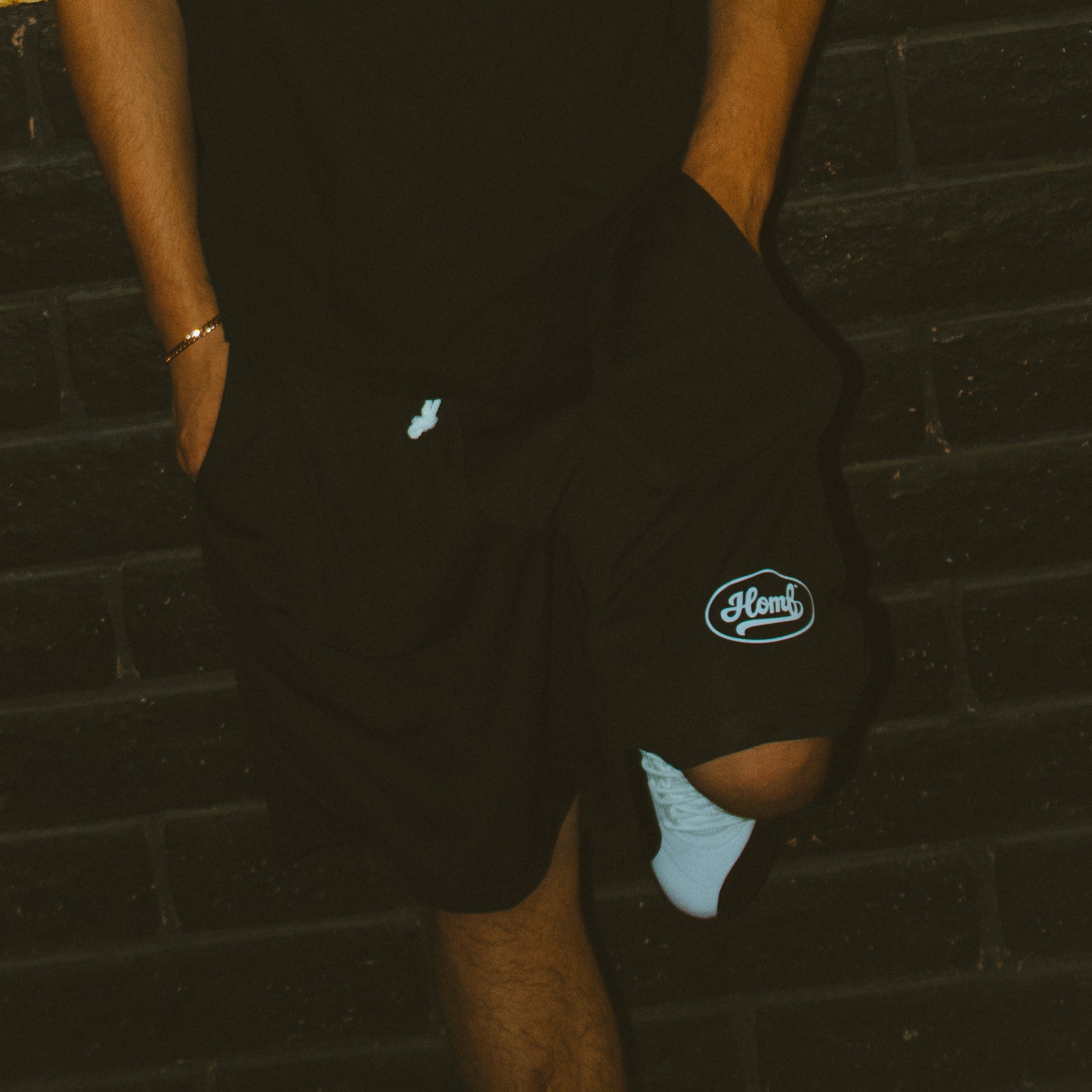 HEATONMYFEET™ BASICS B-BALL SHORTS - BLACK