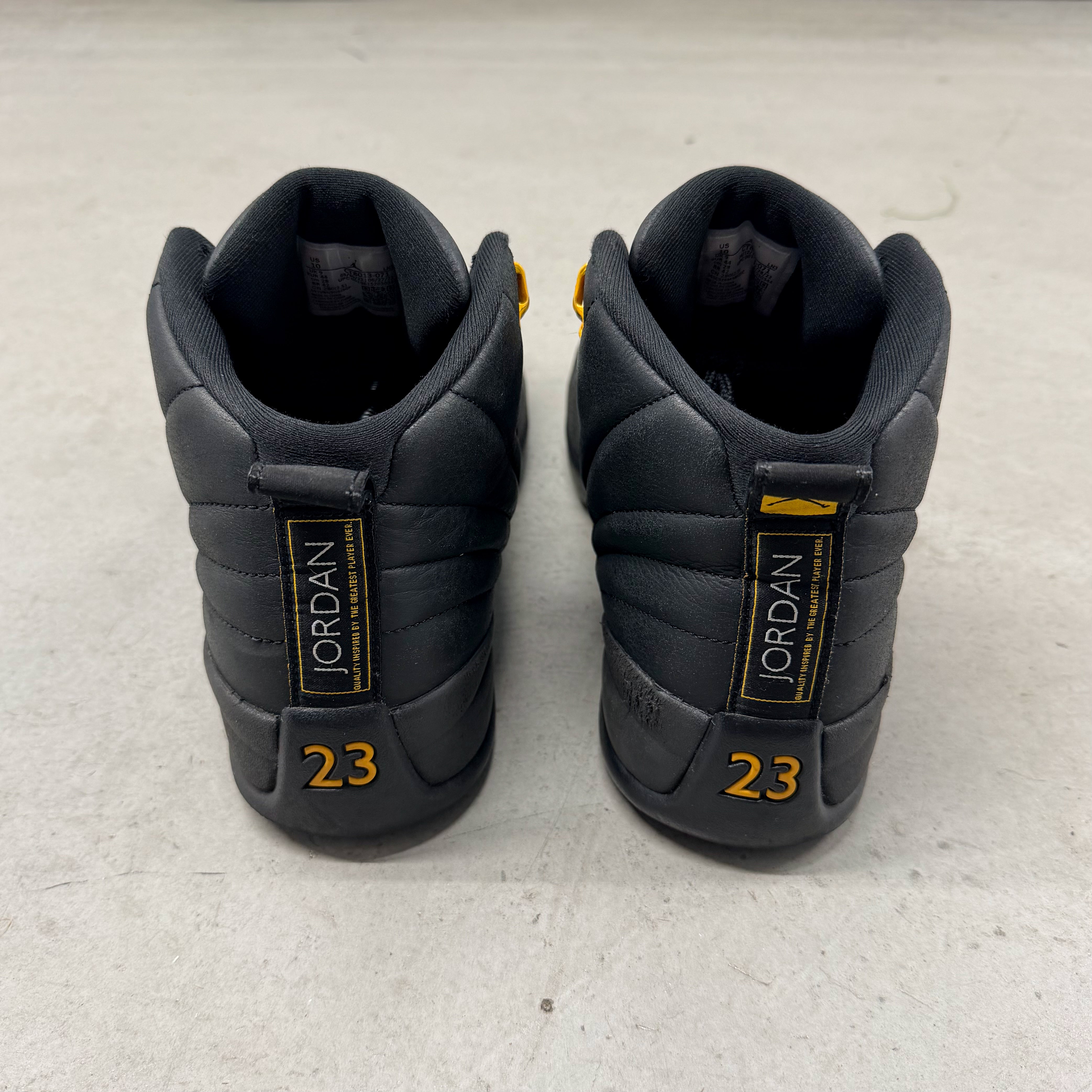 AIR JORDAN 12 ‘BLACK TAXI’ SIZE 10