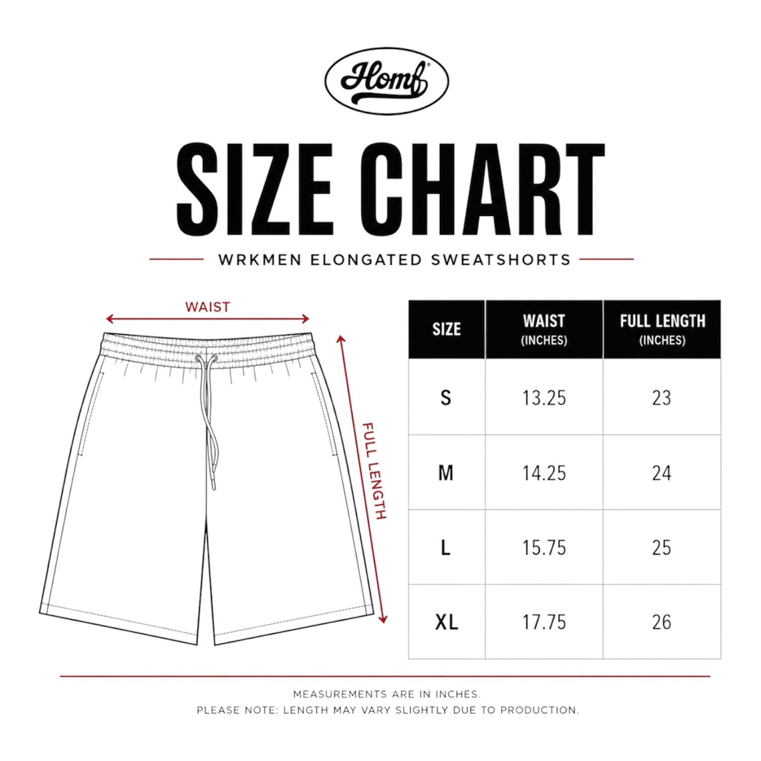WRKMEN ELONGATED SWEATSHORTS